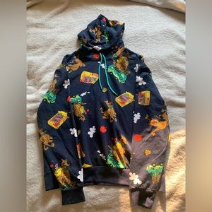 Scooby Doo/Snacks Pull Over Hoodie | Size XXL